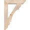 Ekena Millwork Olympic Slat Smooth Bracket w/ Offset Brace, Douglas Fir, 7 1/2"W x 32"D x 44"H BKT0806X32X44OLY06SDF - alternate 4